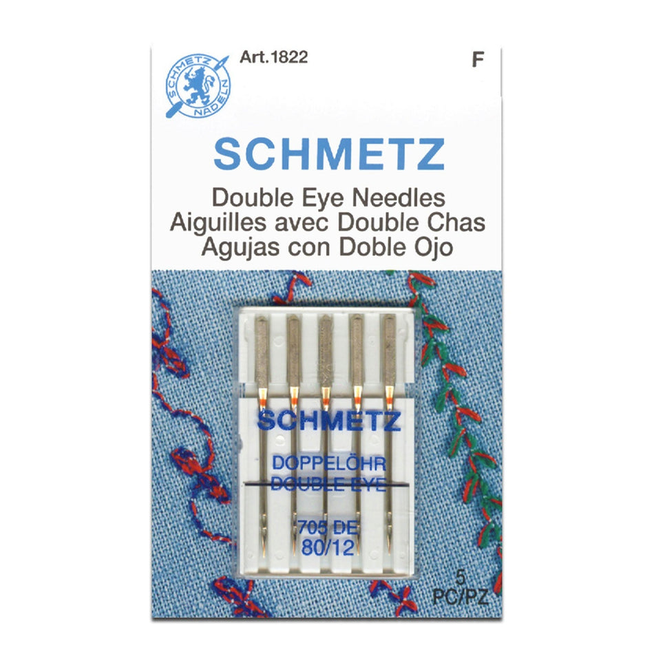 Schmetz Needle Double Eye 80/12