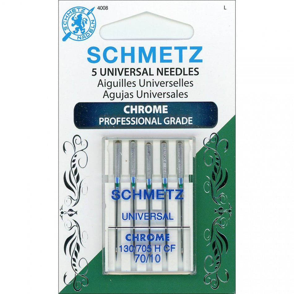 Schmetz Needle Chrome Univ 70/10