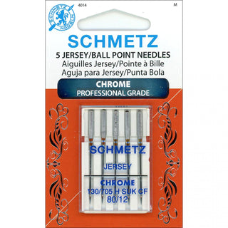 Schmetz Needle Chrome Jersey 80/12