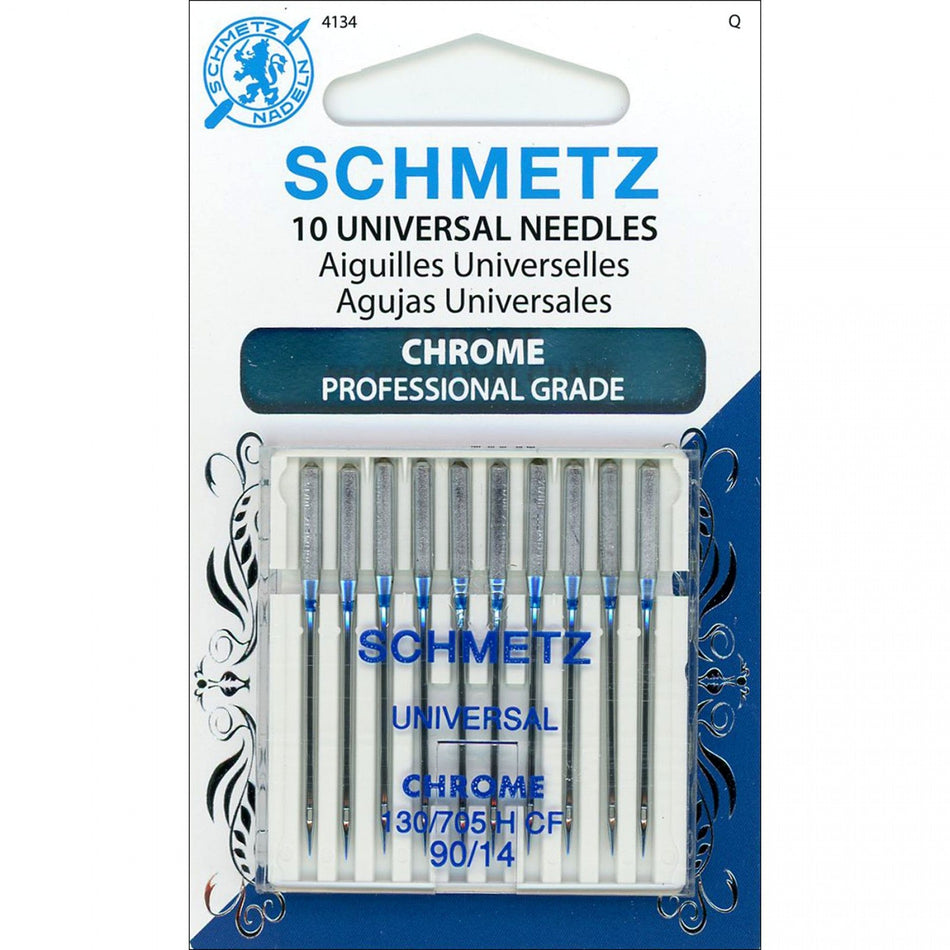 Schmetz Needle Chrome Univ 90/14