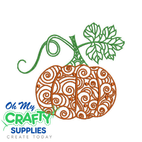 Satin Pumpkin 823 Embroidery Design