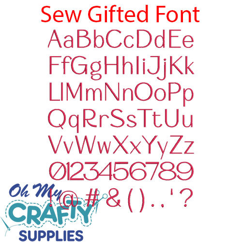 Font Bundle Set Embroidery Font (BX Included) 722