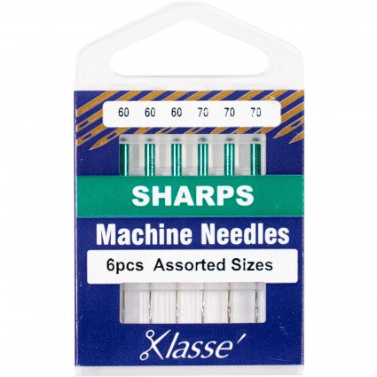 Klasse Sharp Needle Asst (x3 ea) 60/8, 70/10