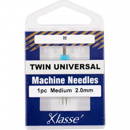 Klasse Twin Universal 2.0mm/80 1 Needle