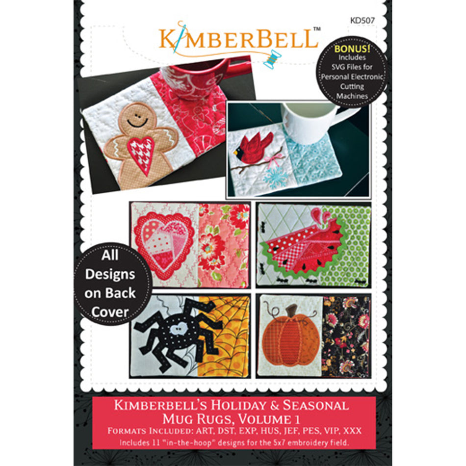 Kimberbell Blossoms & Butterflies Kimberblank Appliques (cd)