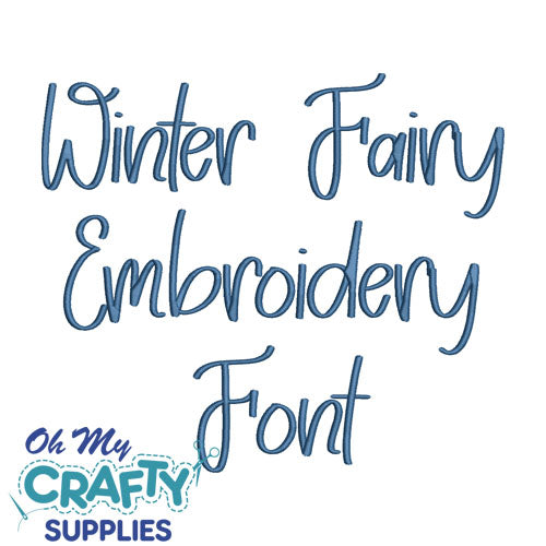 Winter Fairy Font (BX Included)