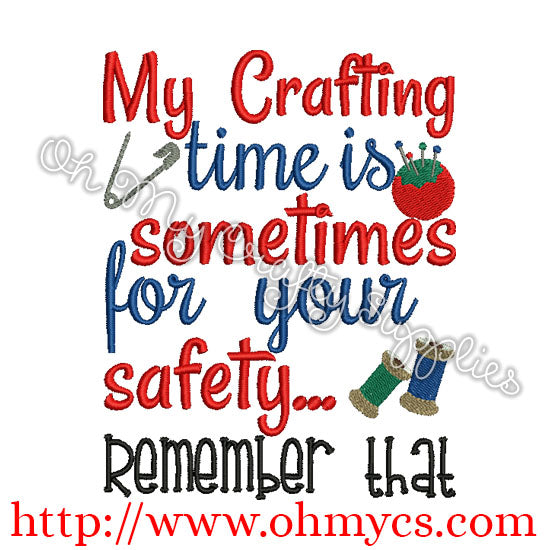 Your Safety Embroidery Design