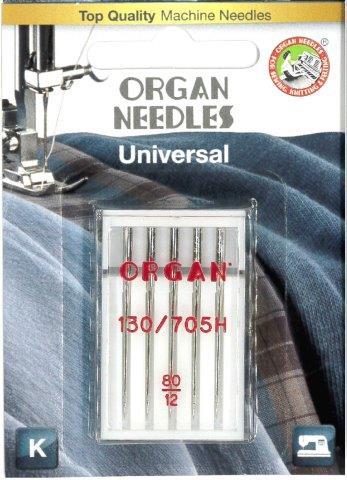 ORGAN UNIVERSAL-5 #80/12 5 Needles