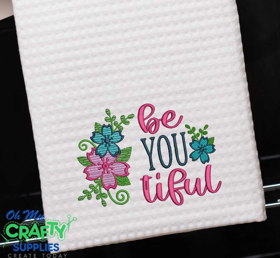 Be YOU tiful Embroidery Design