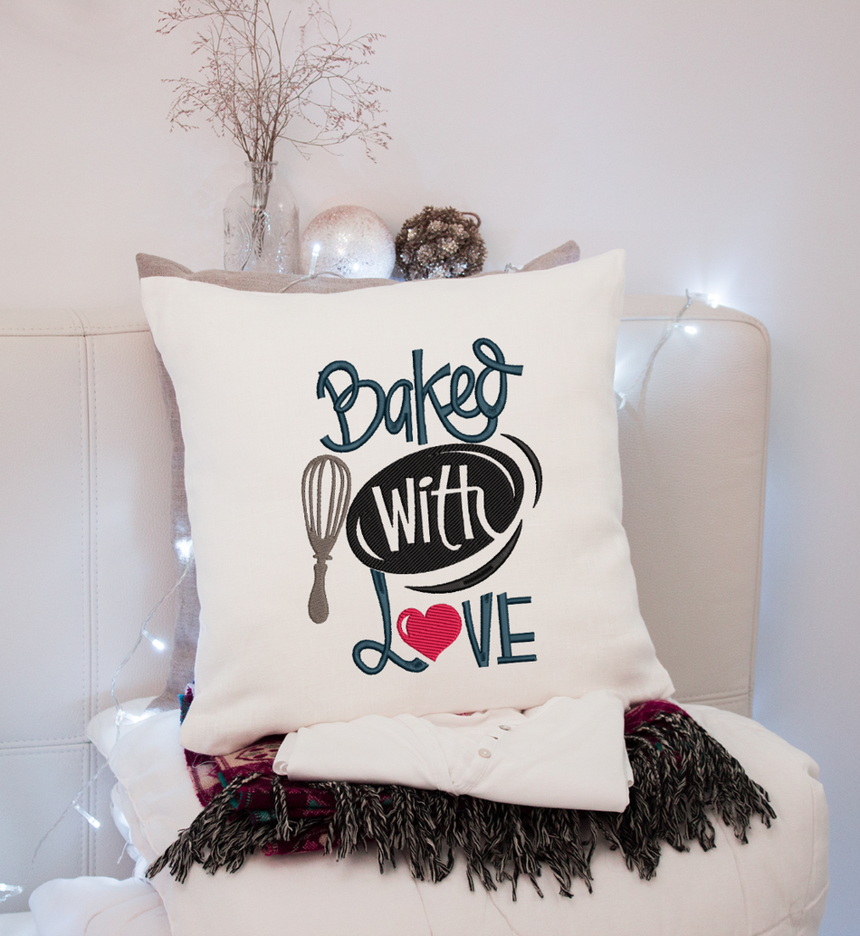 Baked with Love 2020 Embroidery Design