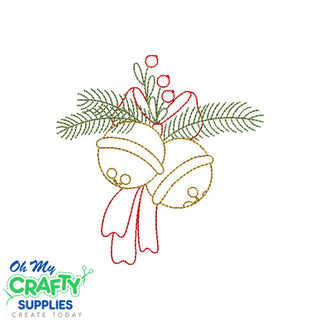 Christmas Bells 101 Embroidery Design