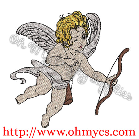 Cutie Cupid Embroidery Design