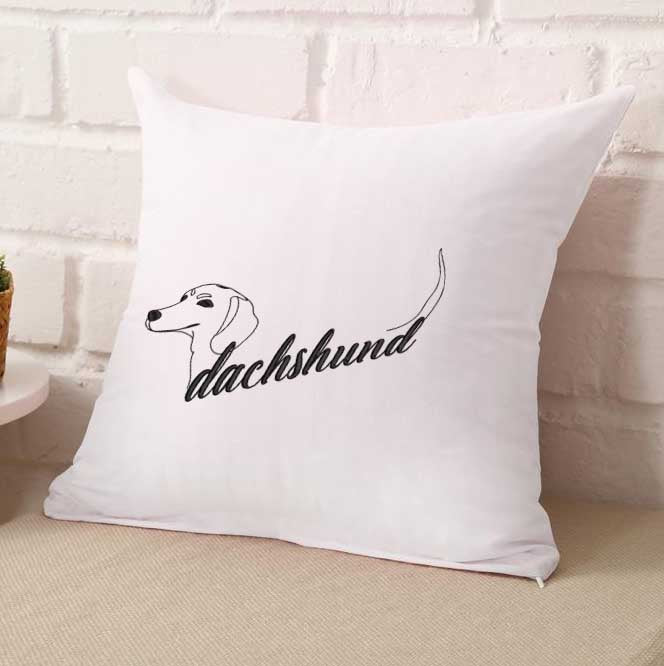 Dachshund Name Embroidery Design