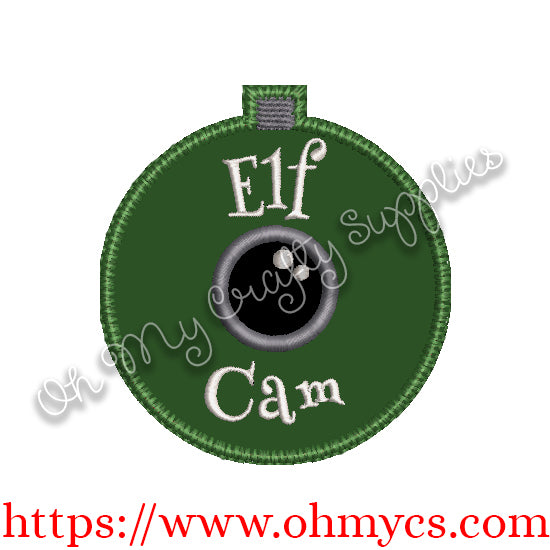 ITH Elf Cam Ornament