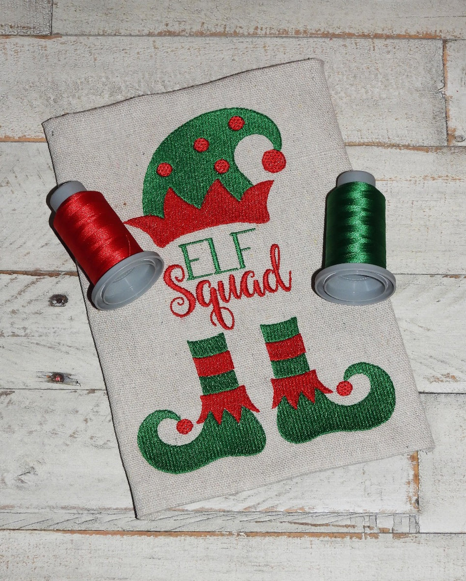 Elf Squad Embroidery Design