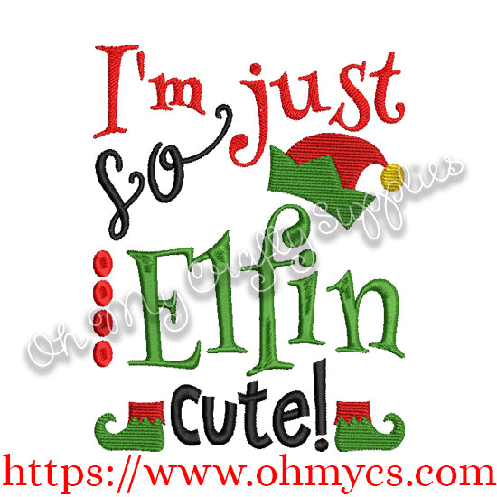 Elfin Cute Embroidery Design