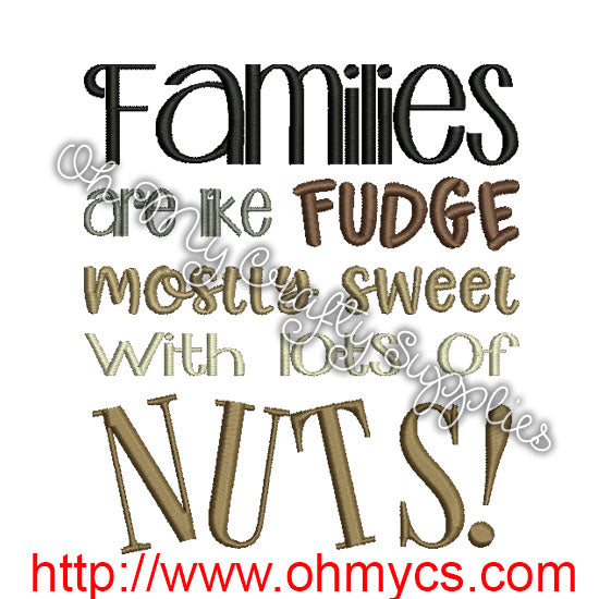 Nutty Families