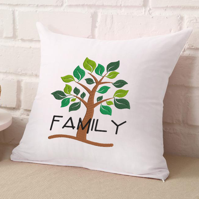 The Family Tree Embroidery Design