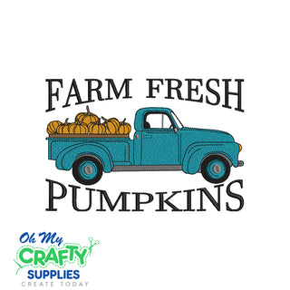 Farm Fresh Pumpkins 2021 Embroidery Designs