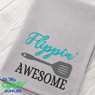 Flippin' Awesome 2021 Embroidery Design