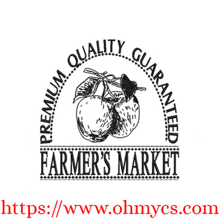 Farmer's Market Apples Embroidery Design