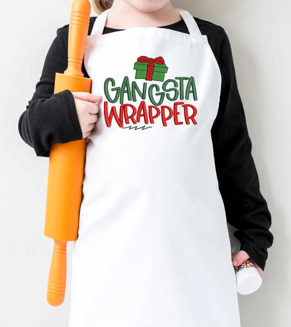 Gangsta Wrapper Embroidery Design