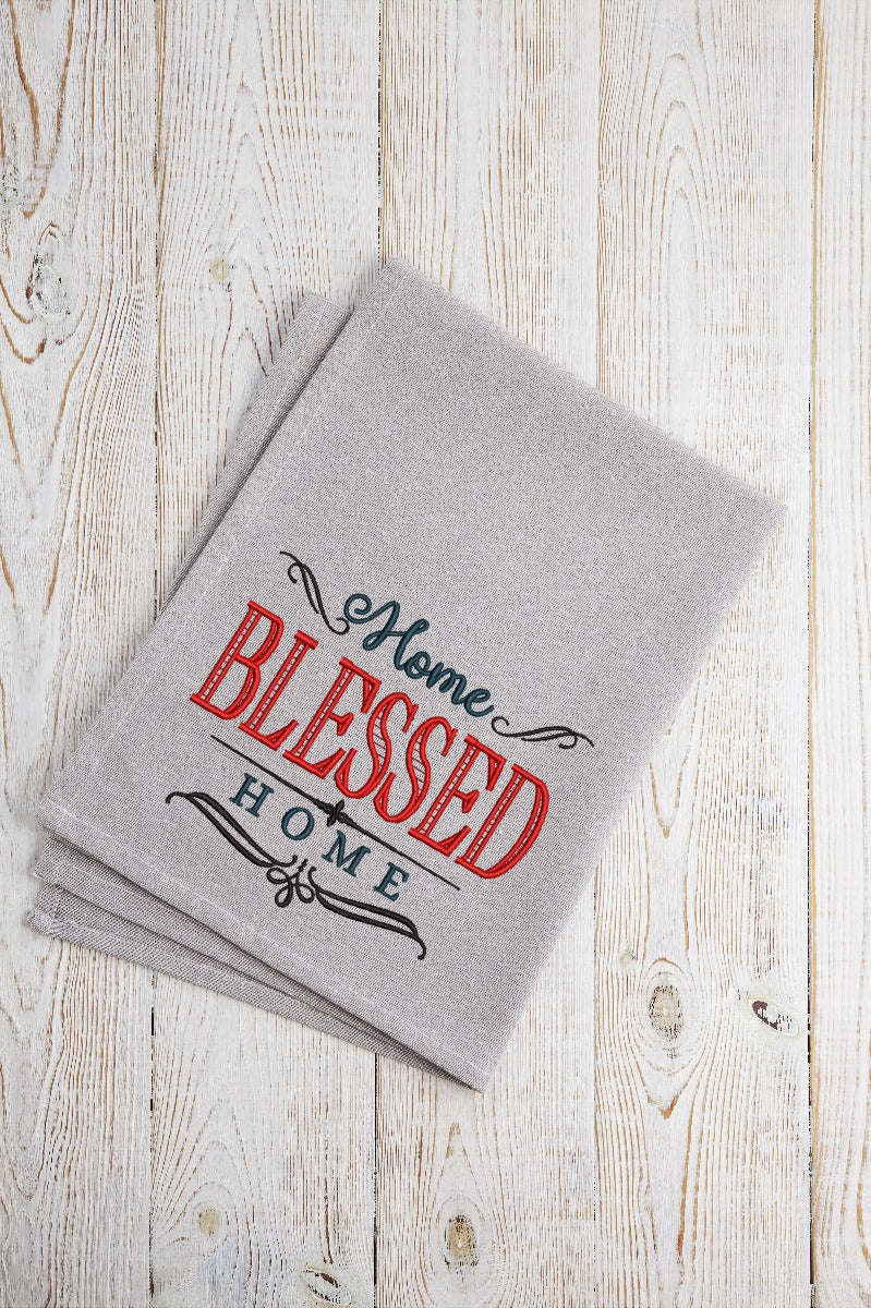 Home Blessed Home Embroidery Design