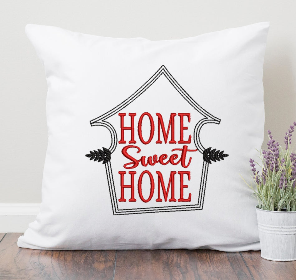 Home Sweet Home 2.0 embroidery Design