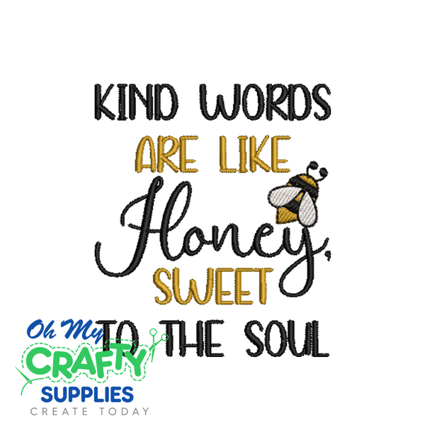 Honey Sweet Soul Embroidery Design