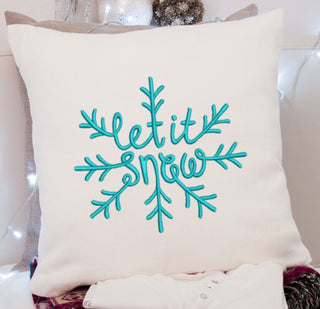 Let it Snow 2.0 Embroidery Design