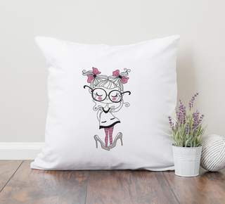 Little Miss Priss Embroidery Design