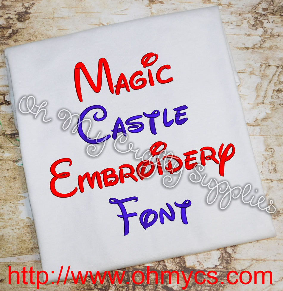Magic Castle Font (BX Included)
