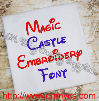 Magic Castle Font (BX Included)