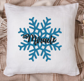 Miracle Snow Flake Embroidery Design