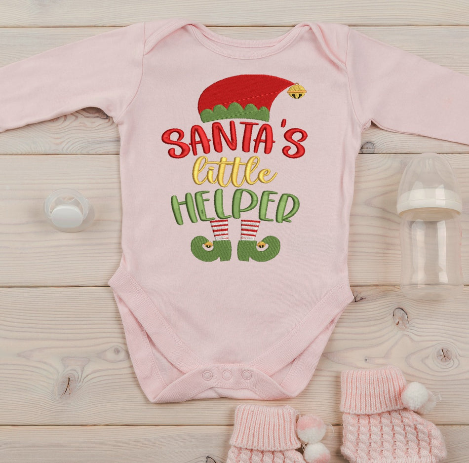 Santa's Little Helper 2.0 Embroidery Design