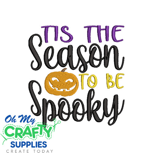 Spooky Season 2021 Embroidery Design