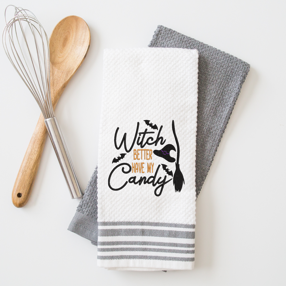 Witch Better Have Candy Embroidery Design