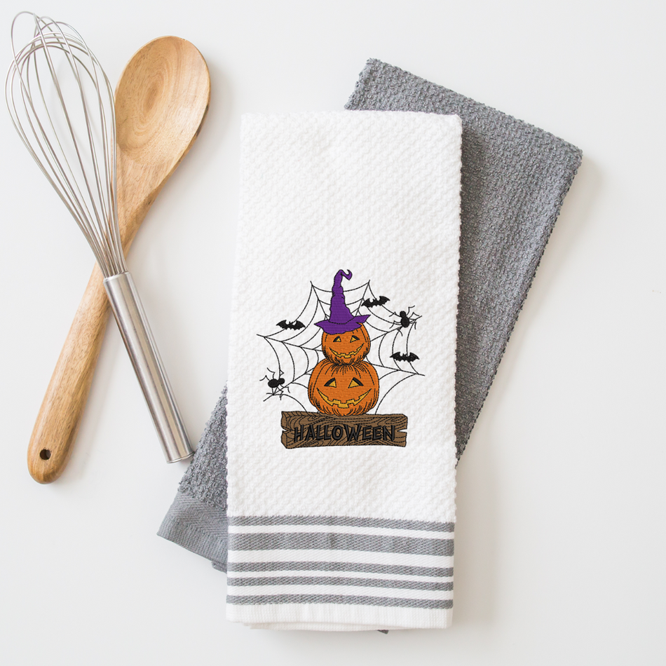 Halloween Pumpkin Witch 2020 Embroidery Design