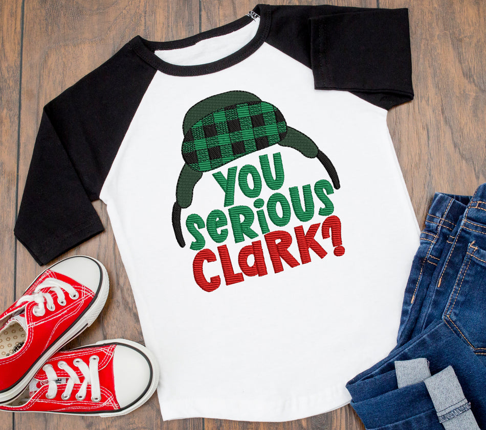 You Serious Clark? Embroidery Design