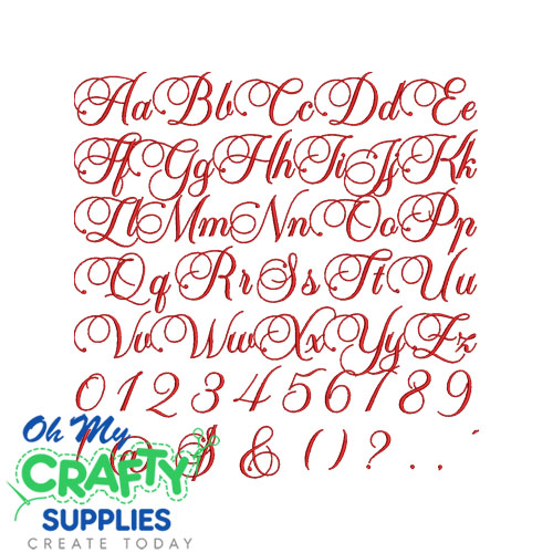 Bellissimo Embroidery Font (BX Included) - Image 2