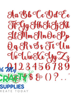 Alternative view of Beachcomber Embroidery Font (BX Included)