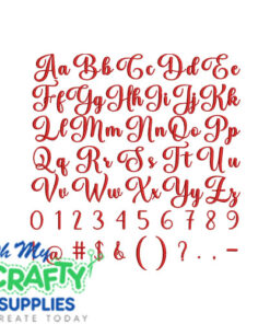 Alternative view of Beachside Embroidery Font (BX Included) (FL)