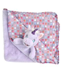 Lavender Unicorn Blanket - Large — Case of 15