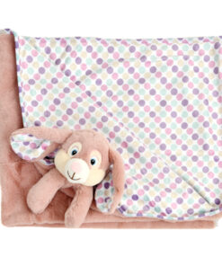 Pink Bunny Blanket - Large — Case of 15