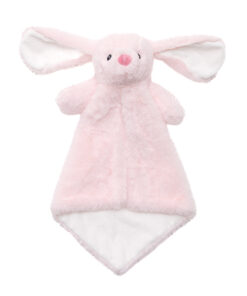 Pink Rabbit Lovey — Case of 15