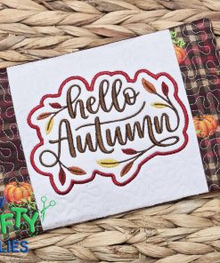 Hello Autumn Mug Rug (HOJ)