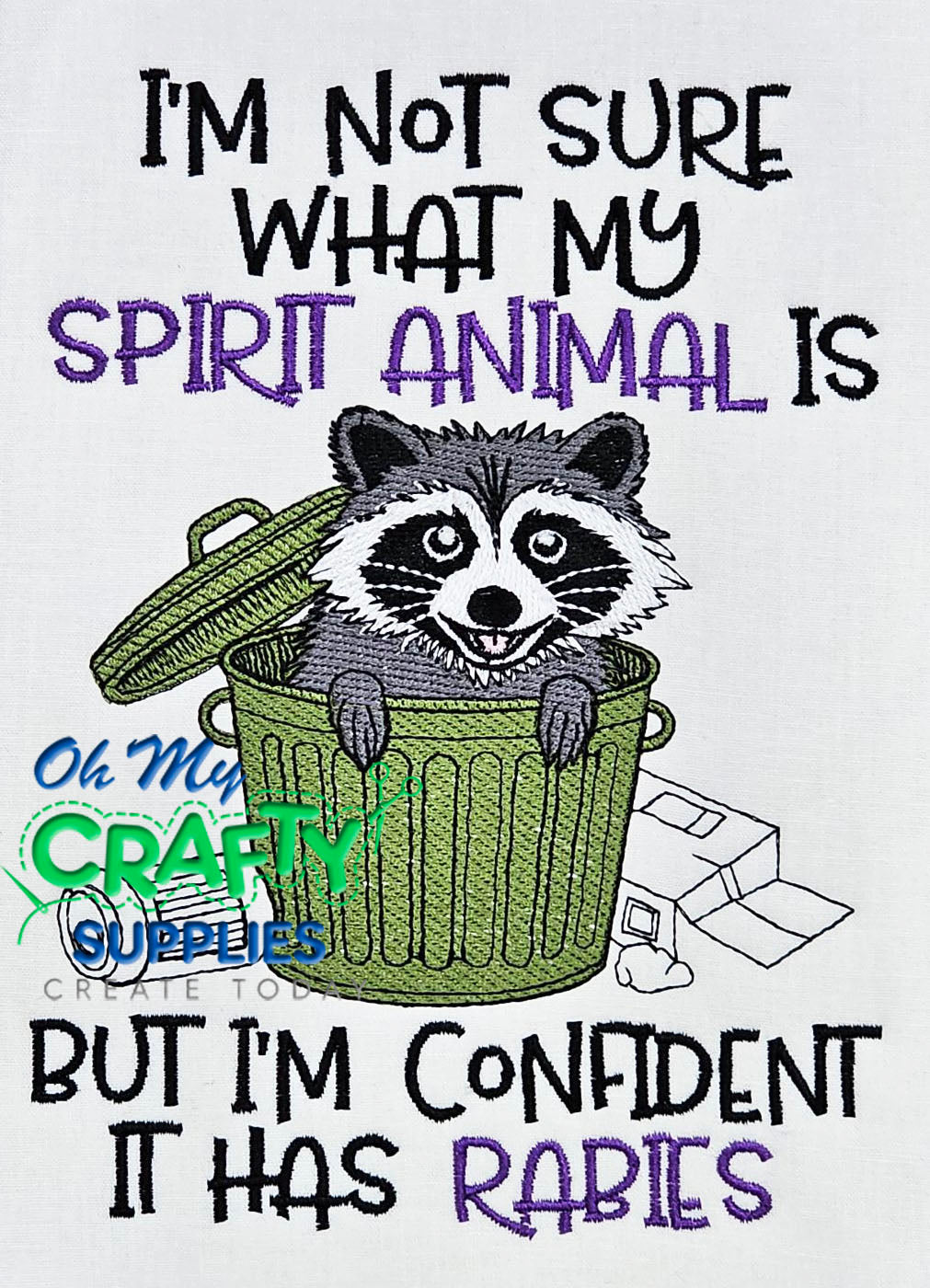 Spirit Animal 25 Embroidery Design