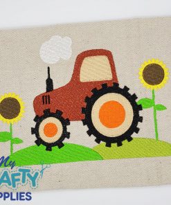 Autumn Tractor 2021 Embroidery Design