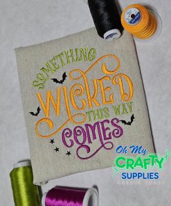 Something Wicked 721 Embroidery Design