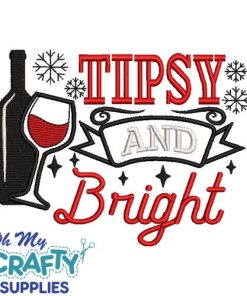 Tipsy and Bright 112 Embroidery Design